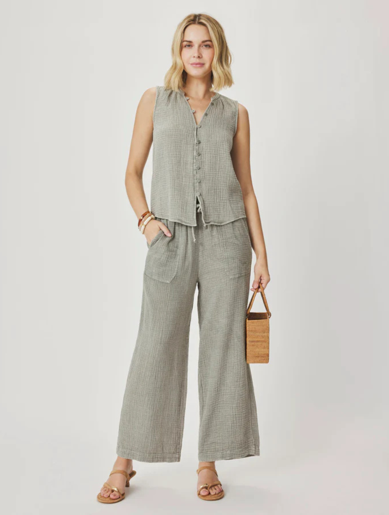 Ava Gauze Pant