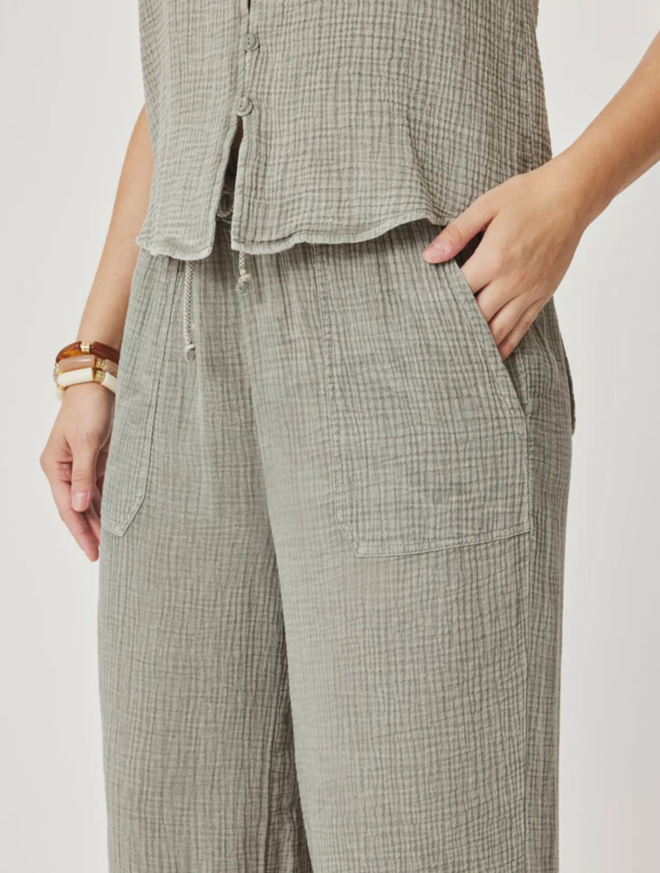 Ava Gauze Pant