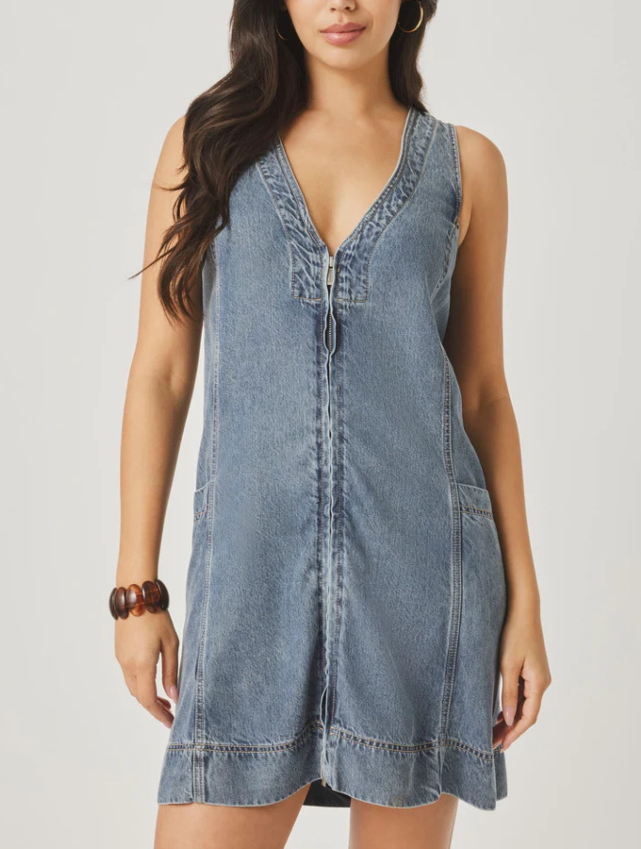 Lounge Denim Mini Dress