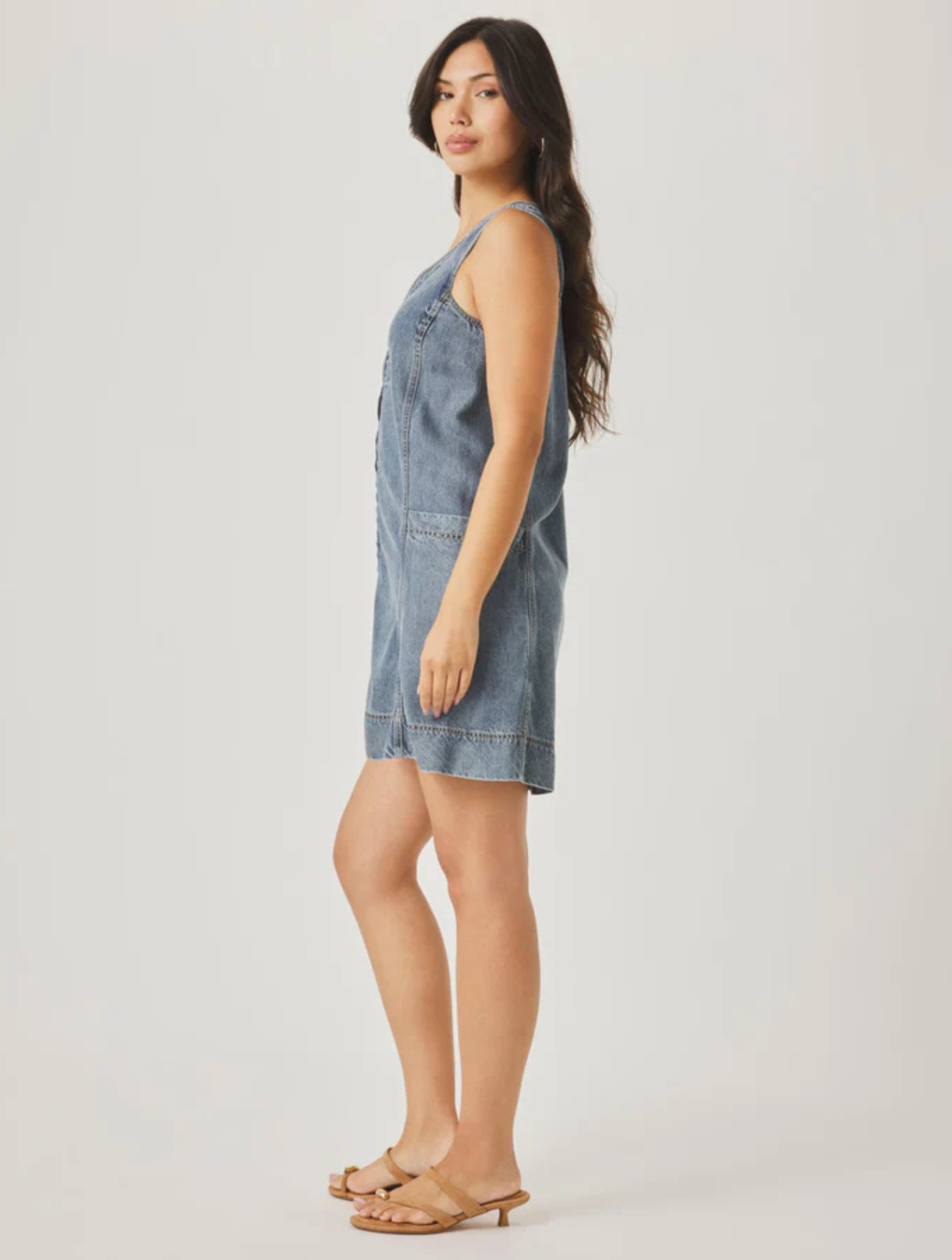 Lounge Denim Mini Dress