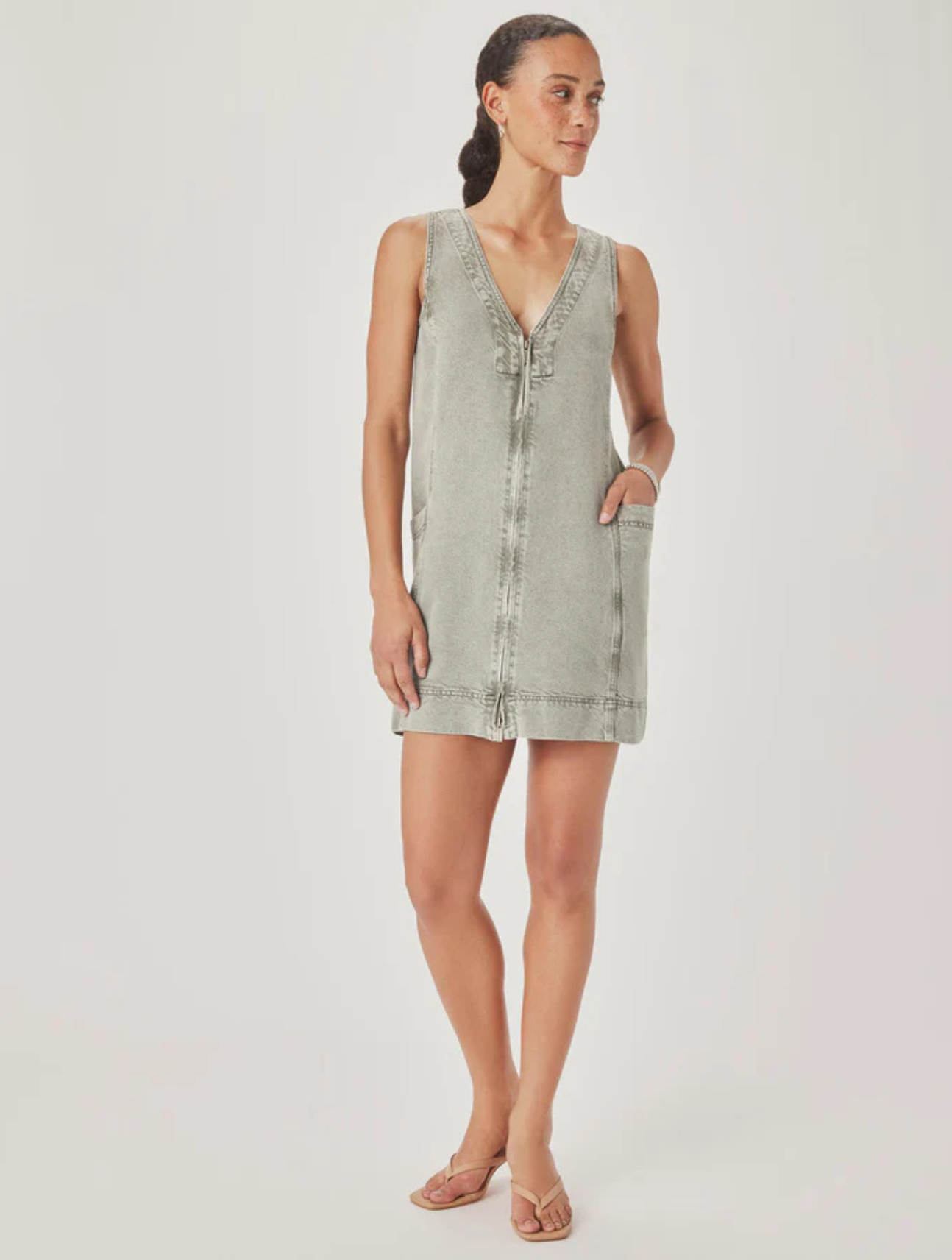 Lounge Denim Mini Dress