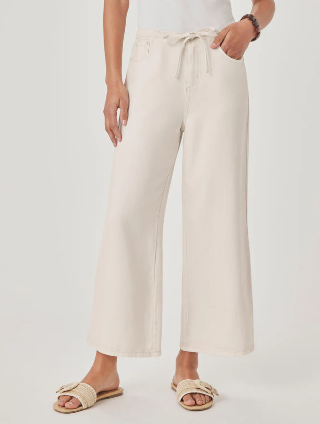 Lounge Denim Crop Pant