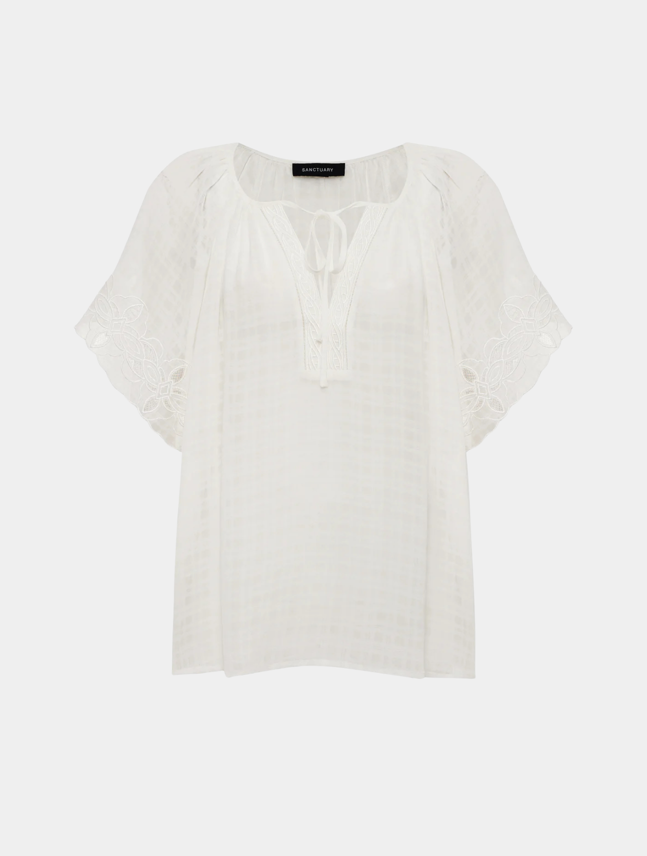 Easy Brunch Embroidered Blouse