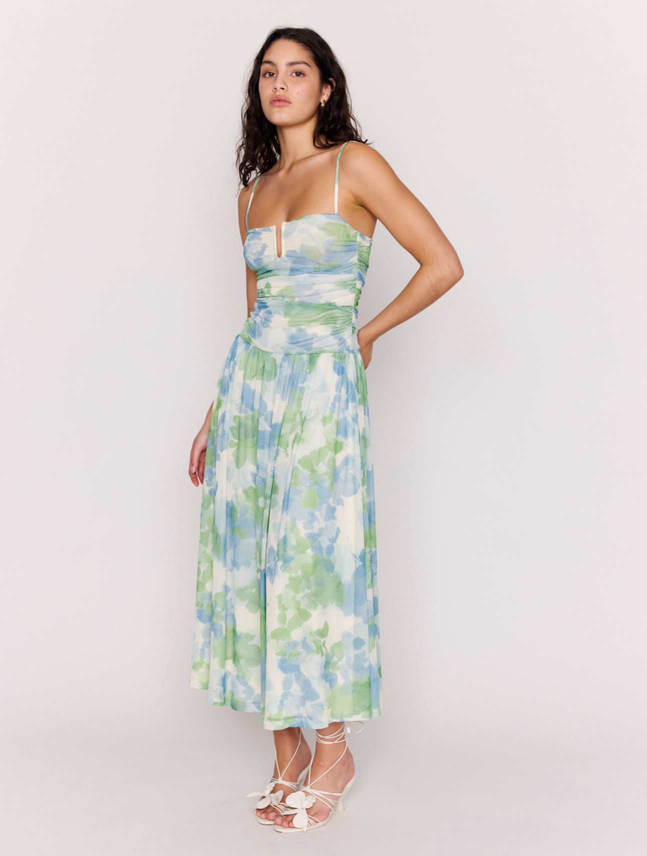 Carrie Mesh Maxi Dress