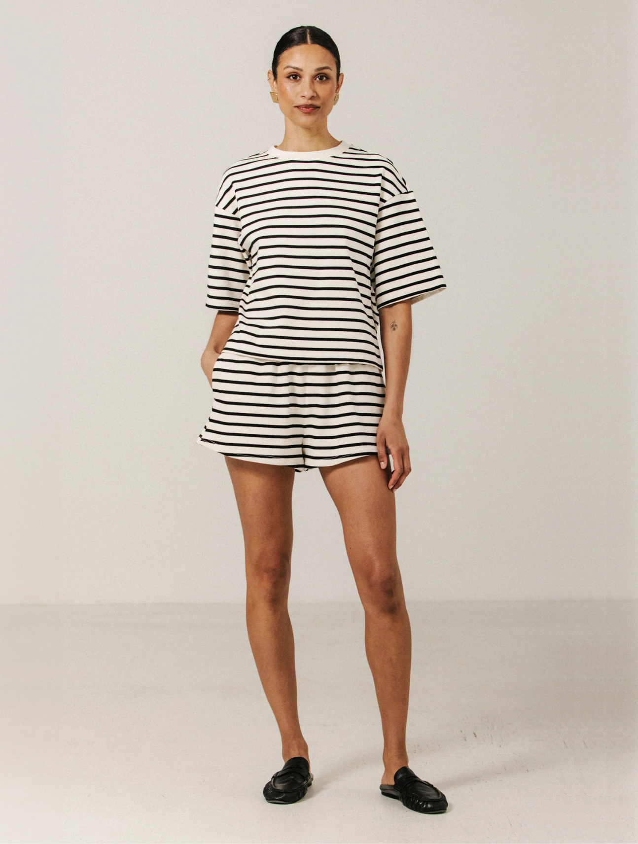 Striped Little Sister Shorts