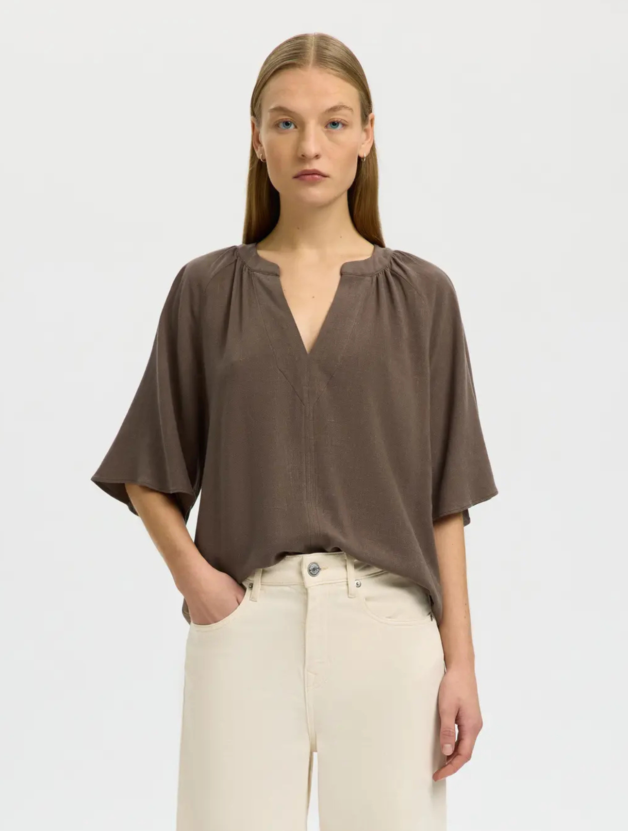 Viva Linen Blend Top