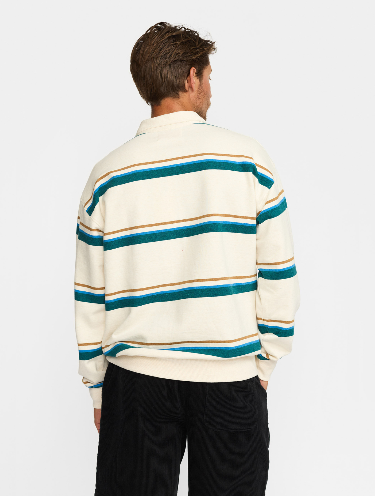 2804 Loose Polo Sweatshirt