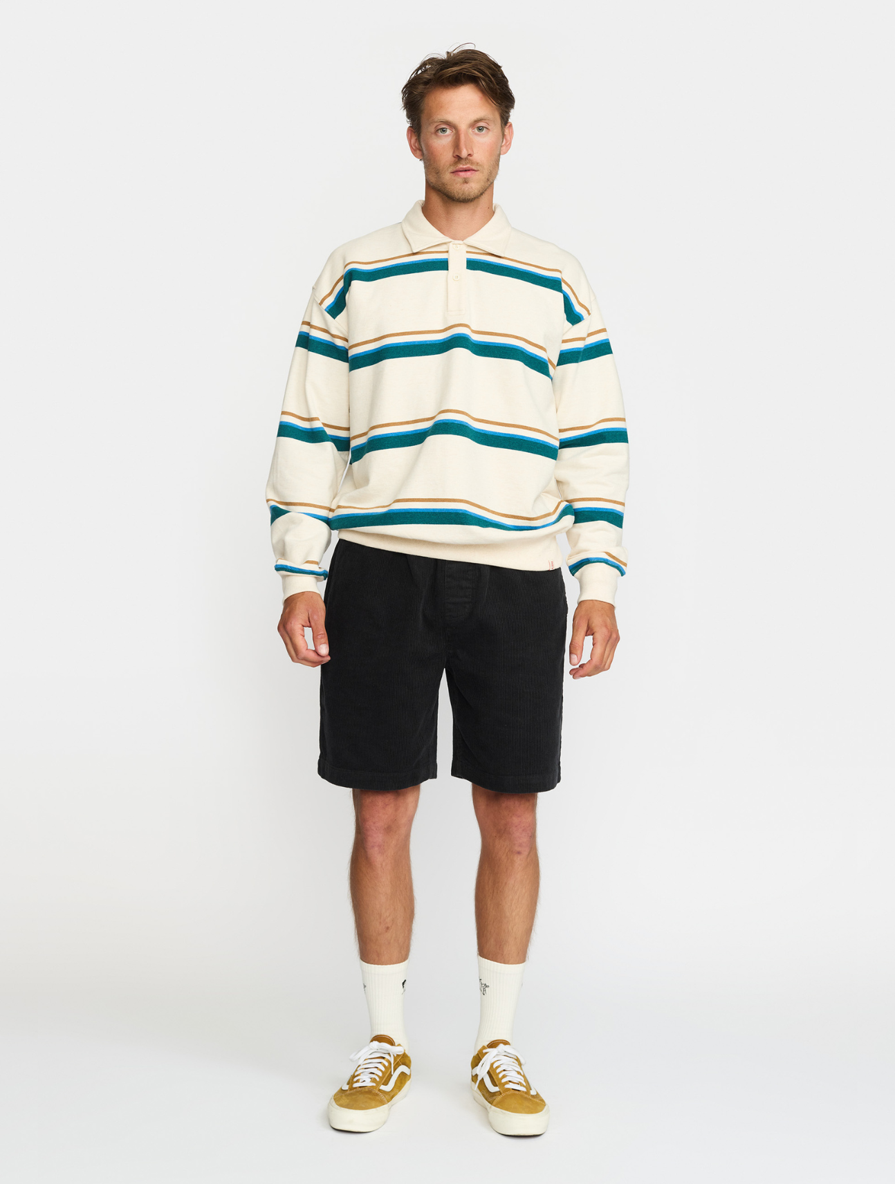 2804 Loose Polo Sweatshirt