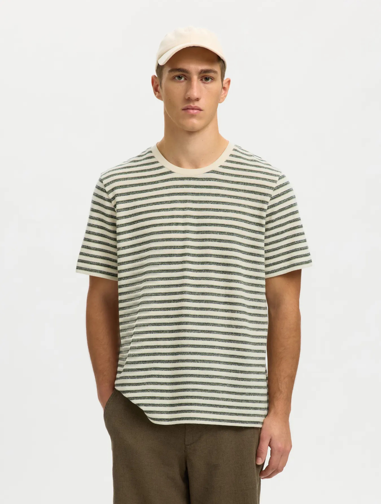 Kevin Stripe O-Neck Tee