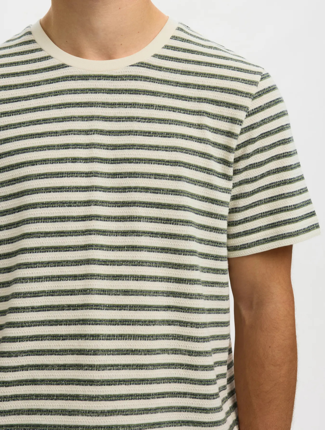 Kevin Stripe O-Neck Tee