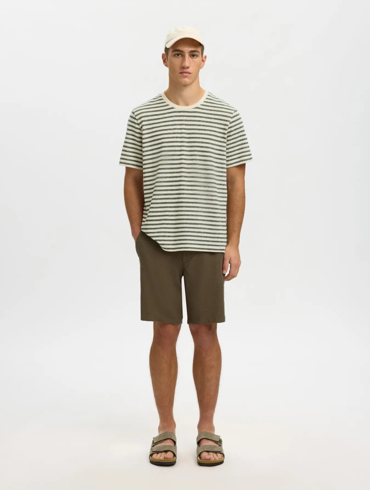 Kevin Stripe O-Neck Tee