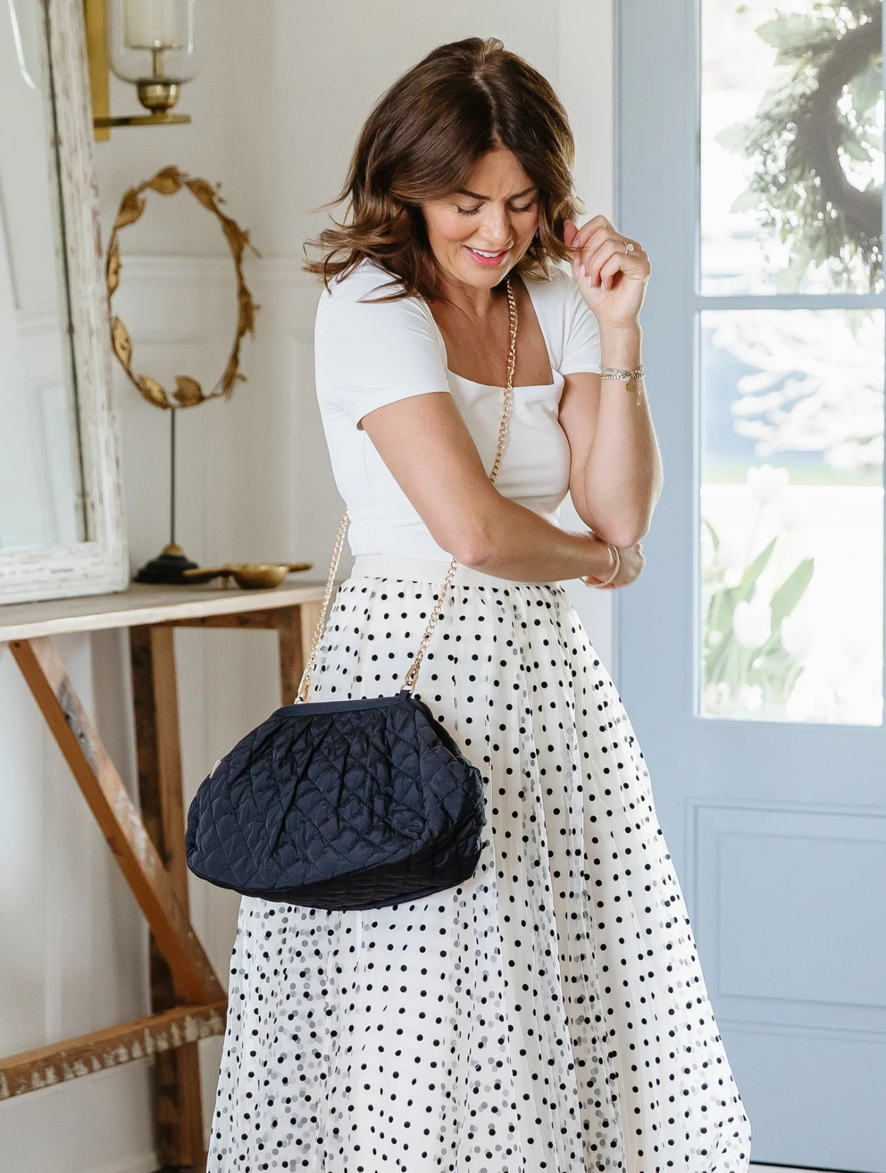 Ela x Jillian Harris Frame Clutch