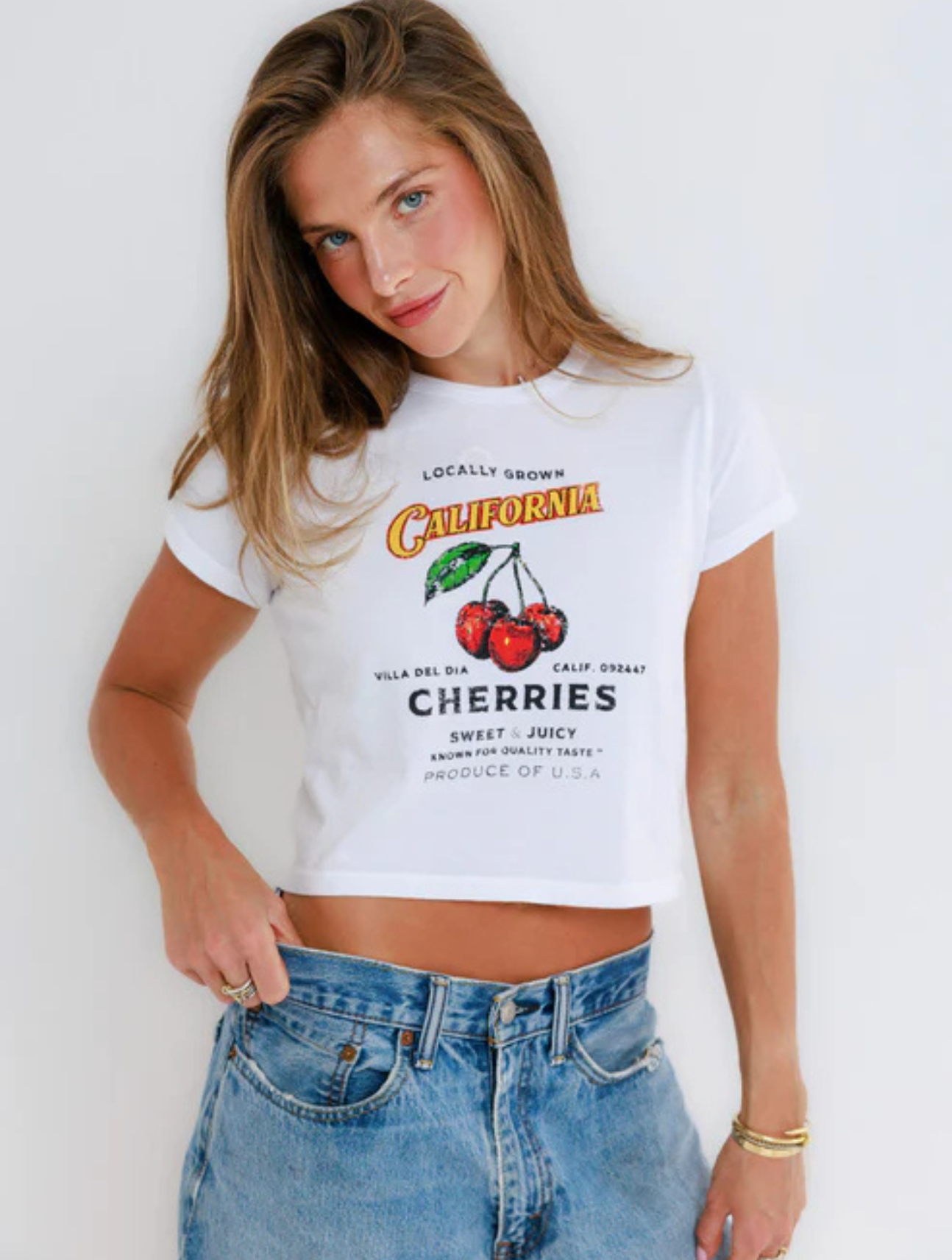 Cherries Tiny Tee