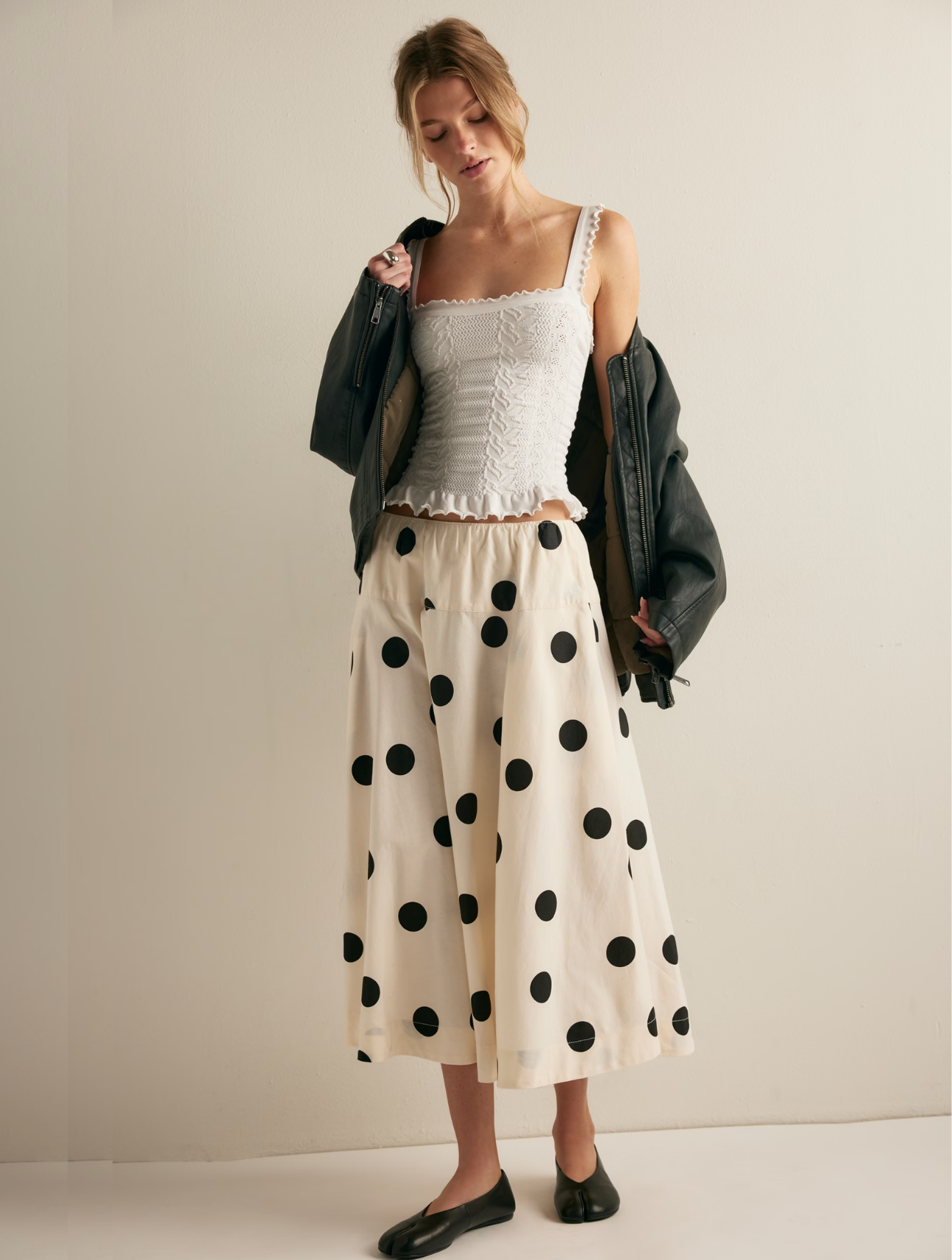 So Soft Femme Square Neck Top