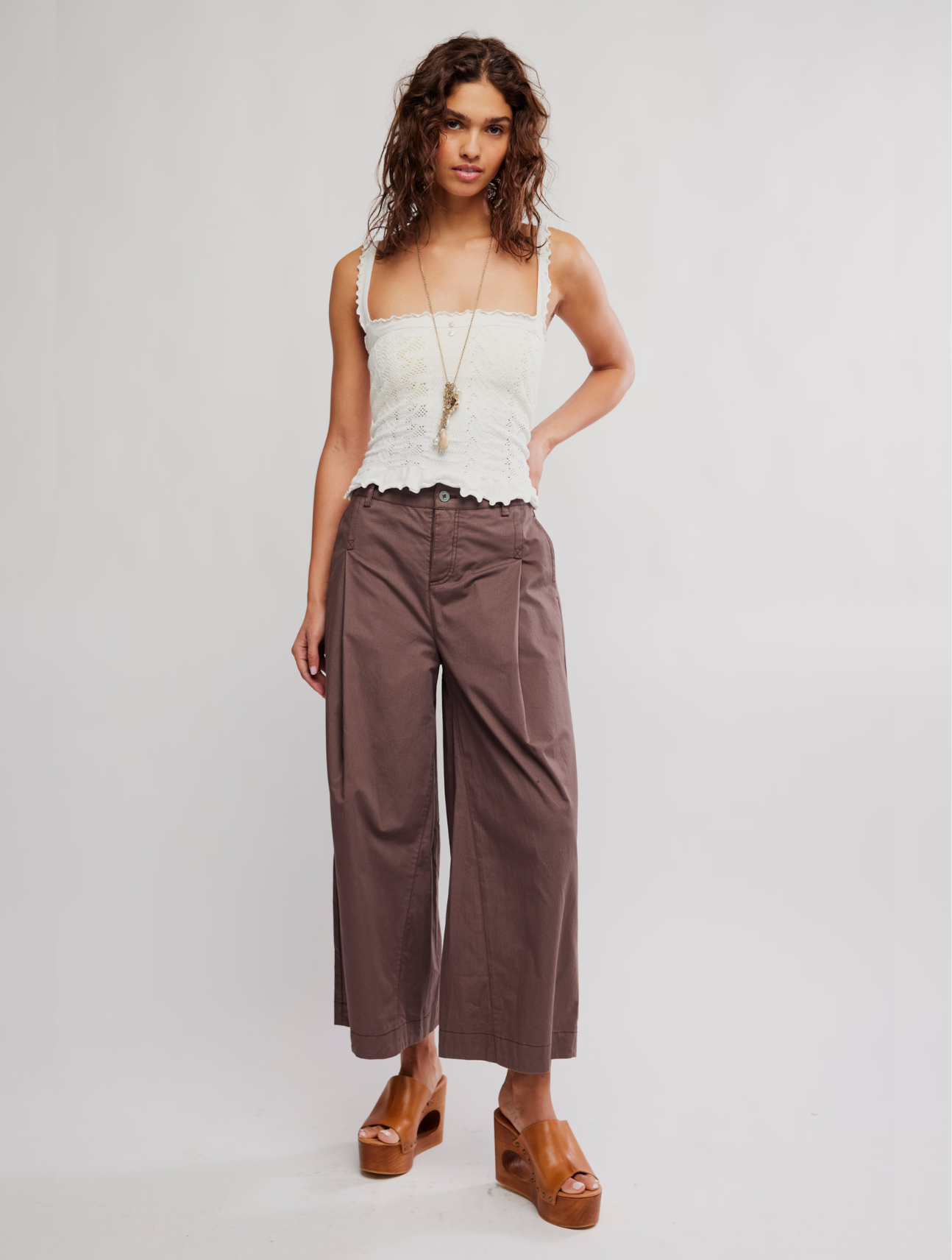 So Soft Femme Square Neck Top