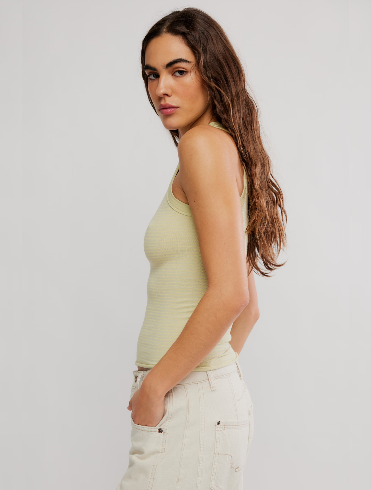 So Soft Seamless Stripe Tank