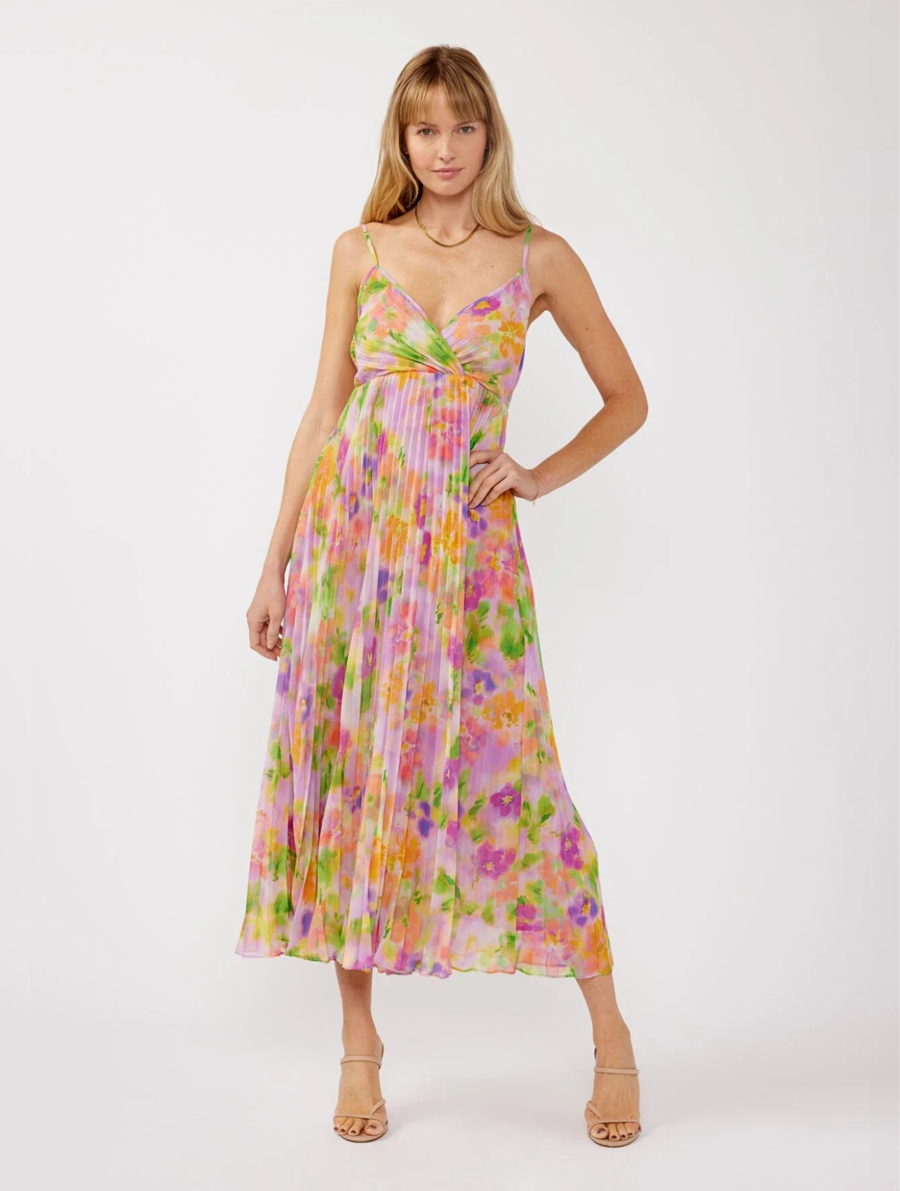 Mystic Bloom Maxi Dress