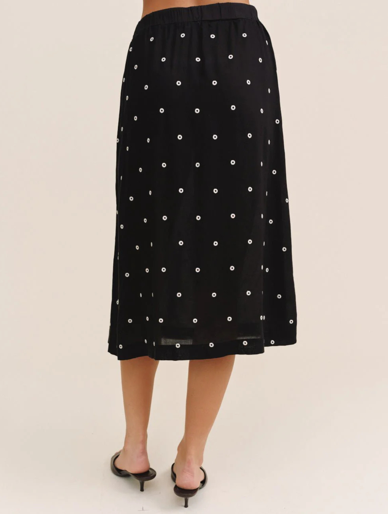 Side Button Skirt