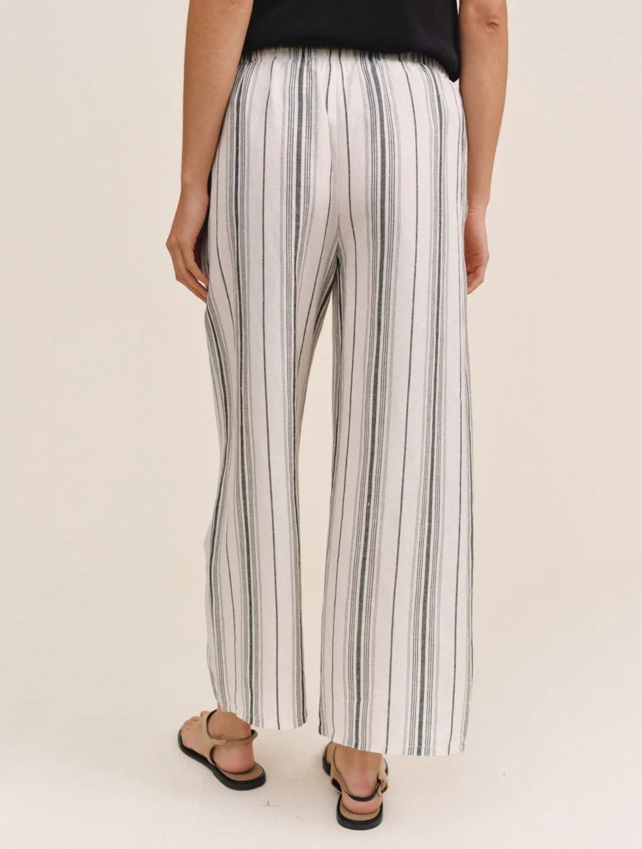 Tassel Cord Drawstring Crop
