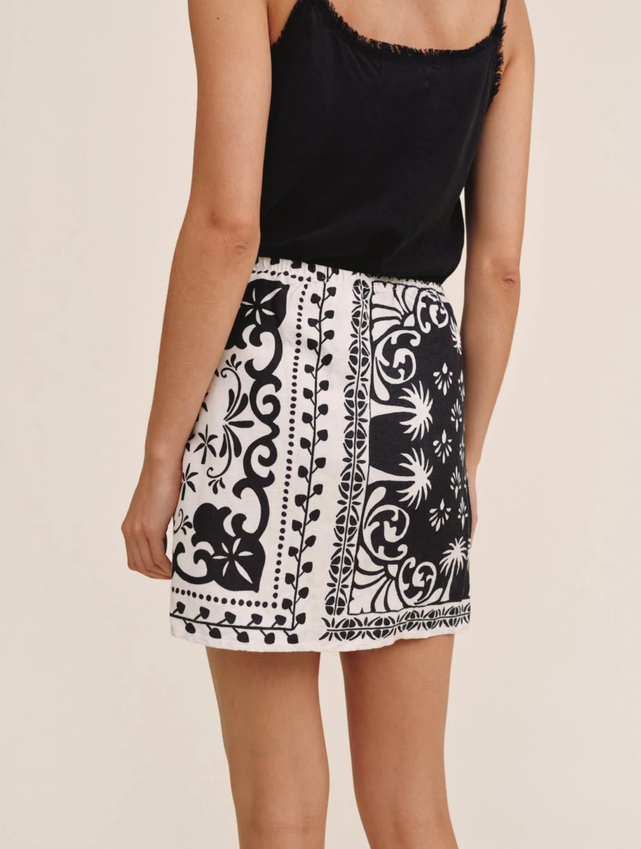 Wrap Skirt With Sash