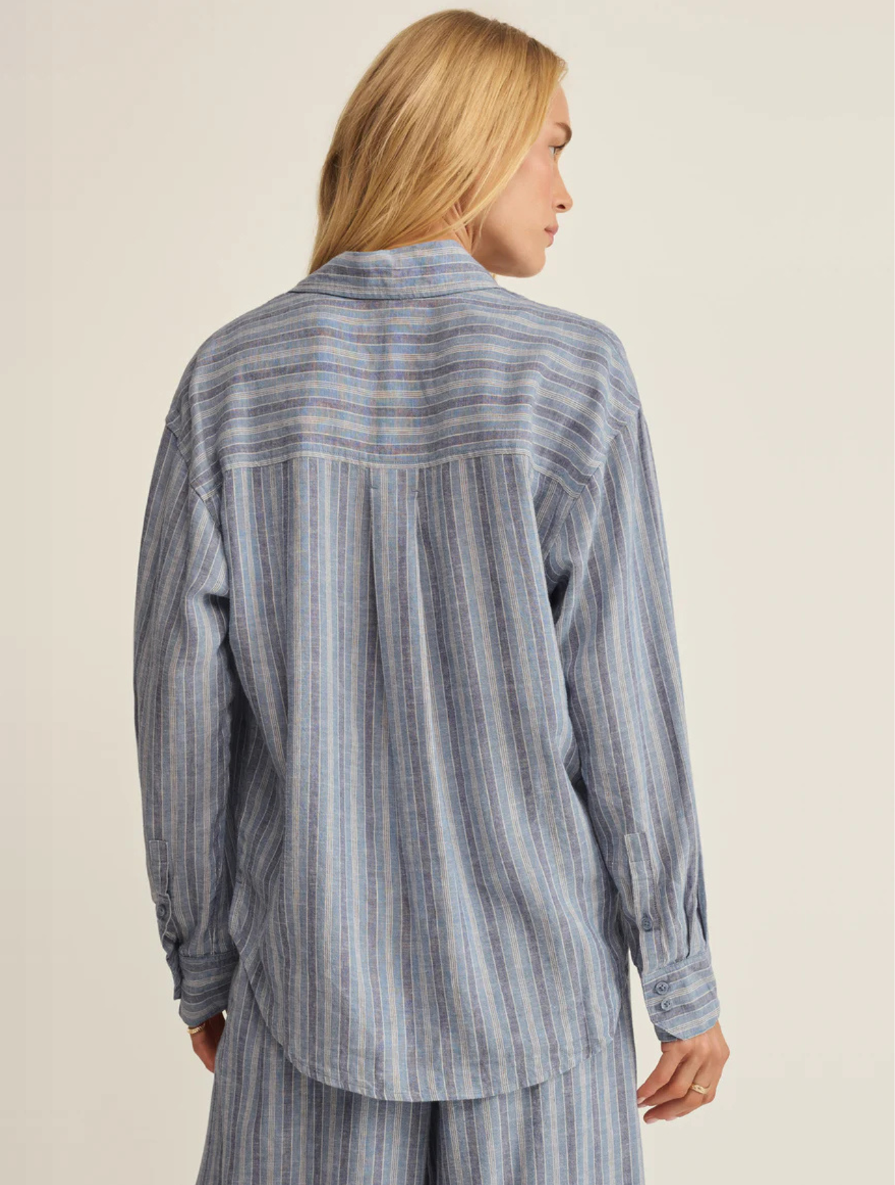 The Perfect Striped Button Up