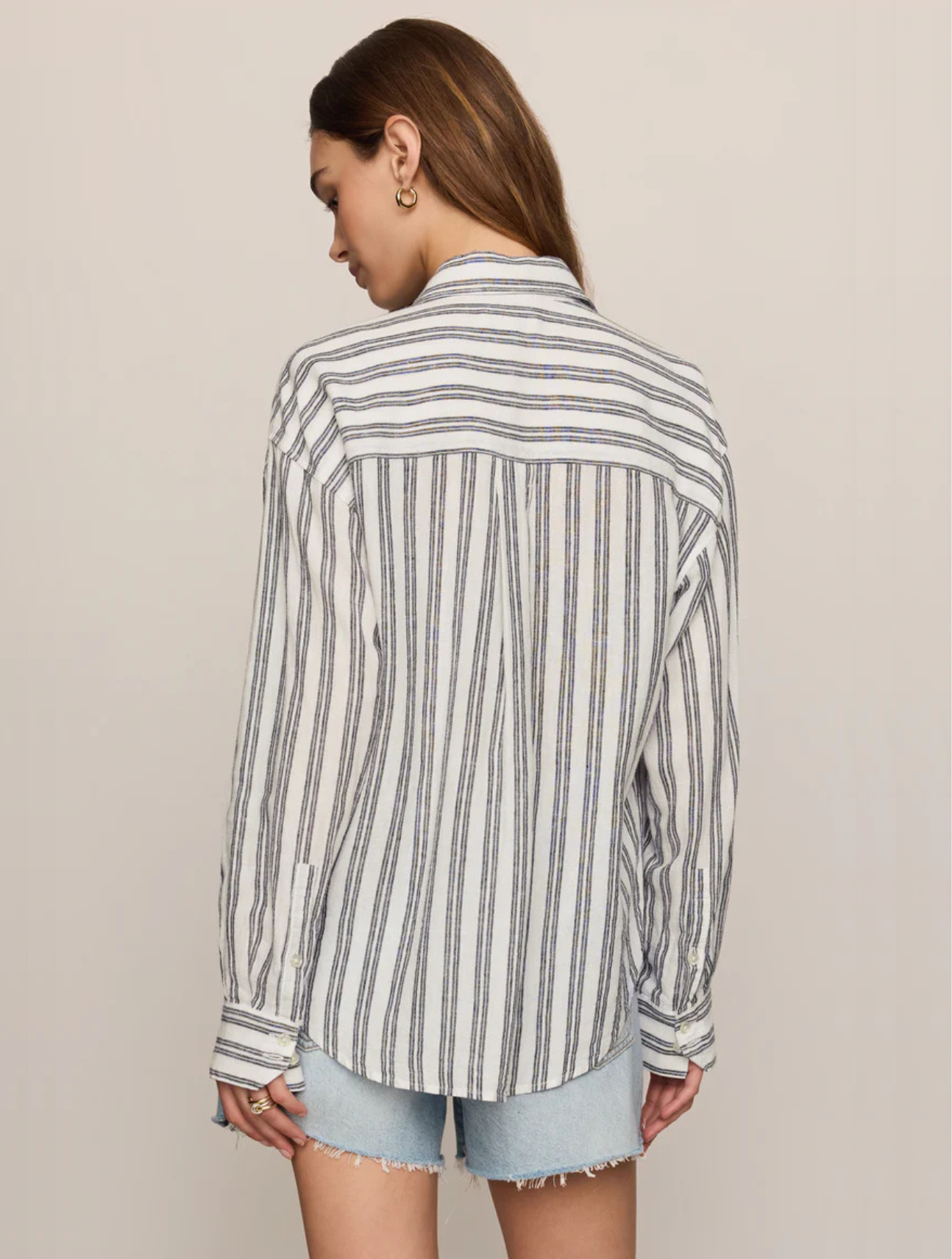 The Perfect Striped Button Up
