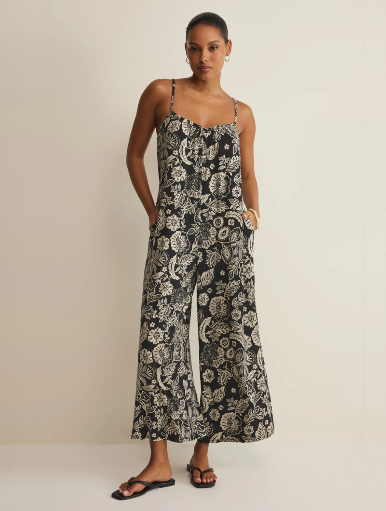 Day Off Luz Floral Jumpsuit