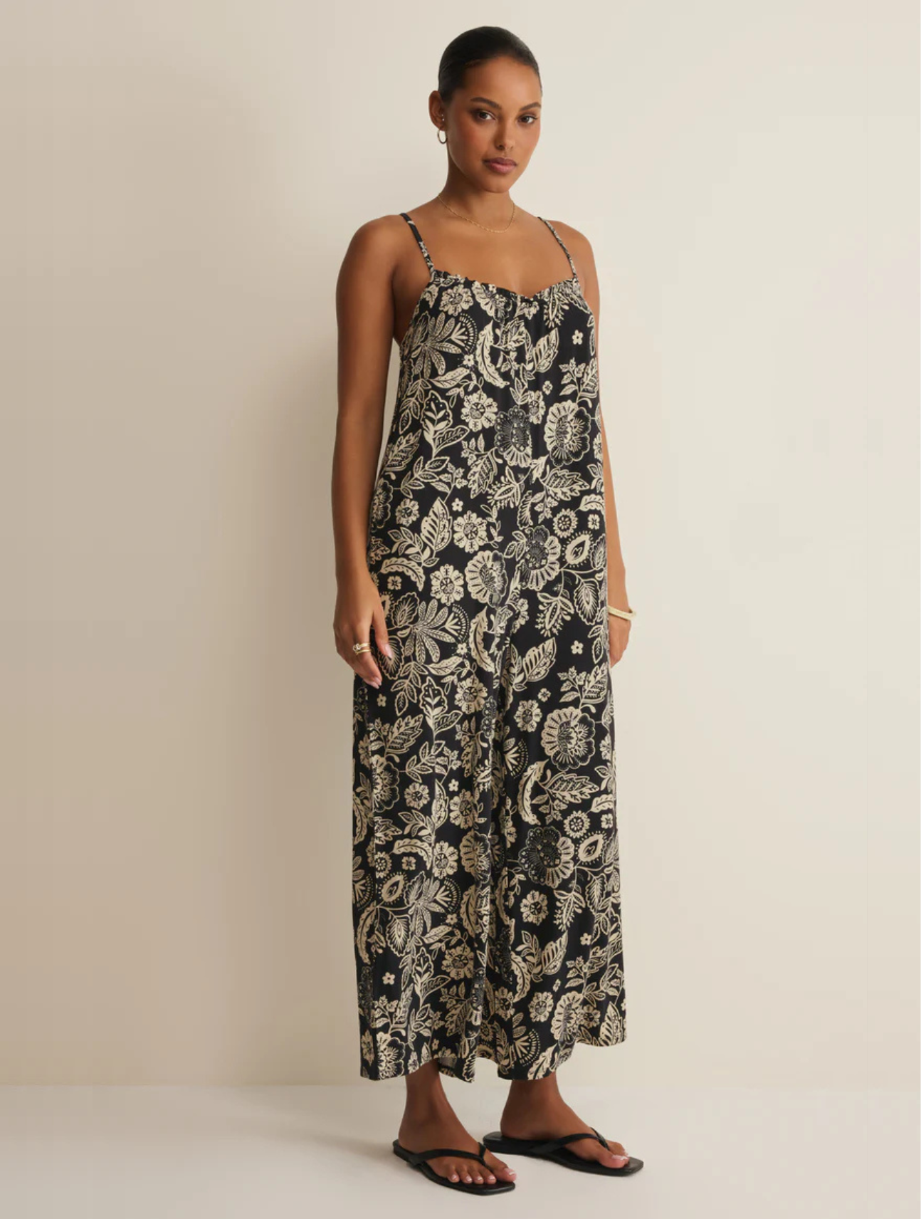 Day Off Luz Floral Jumpsuit