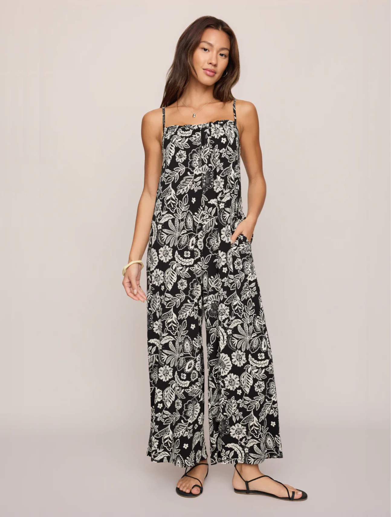 Day Off Luz Floral Jumpsuit