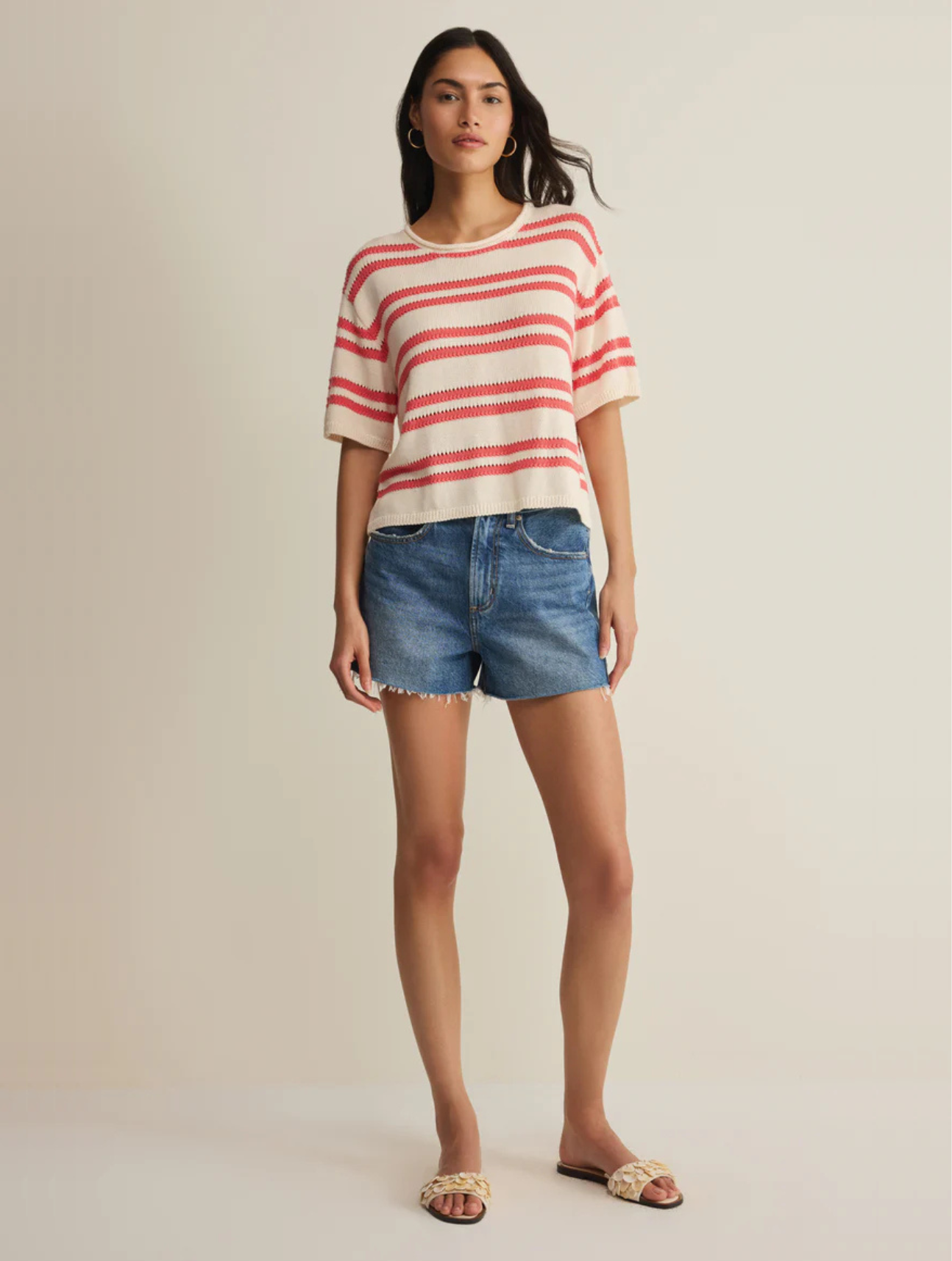 Prado Stripe Sweater Top