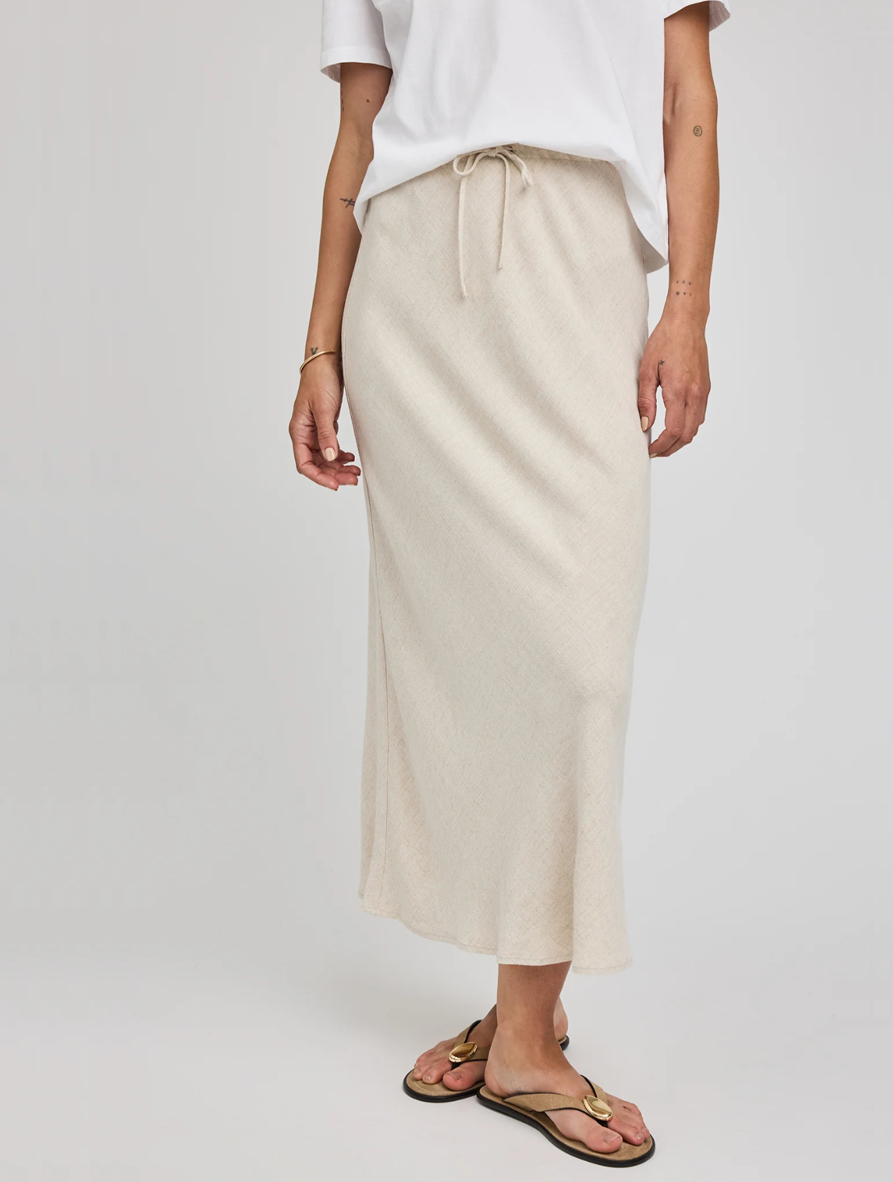 Cassia Linen Skirt