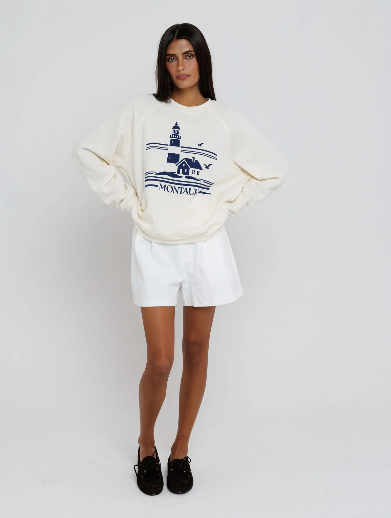 Montauk Lights Raglan Sweatshirt