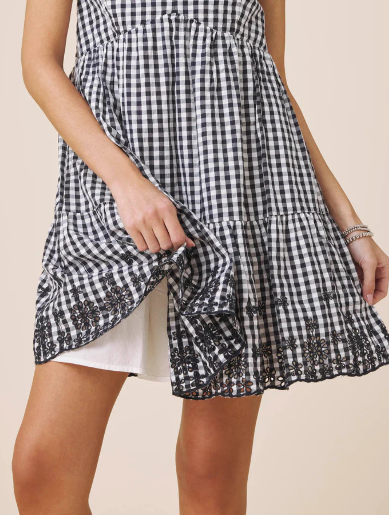 Gigi Gingham Mini Dress