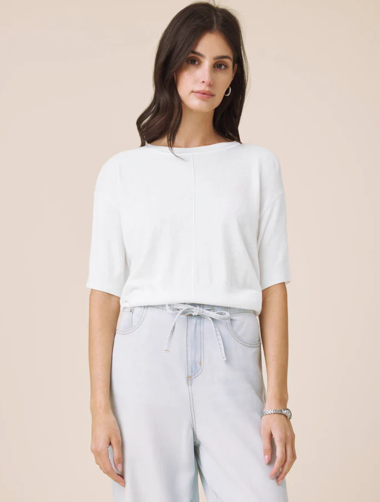 Erica Short Sleeve Sweater