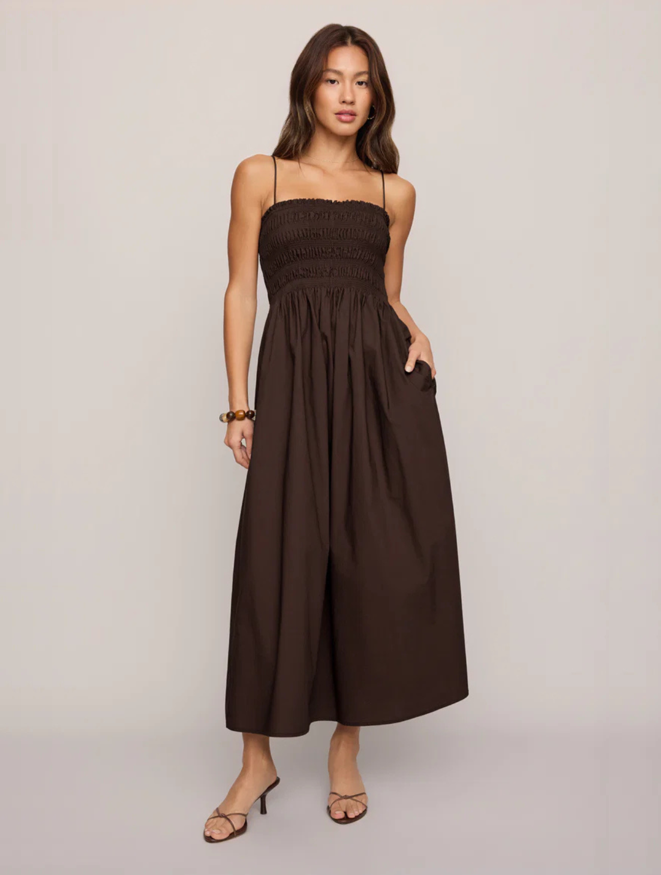 Cornelia Poplin Midi Dress