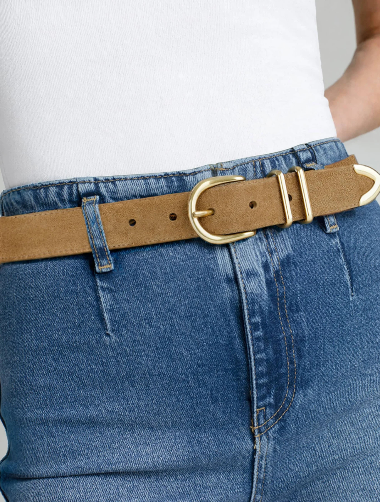 Fayla Suede Belt