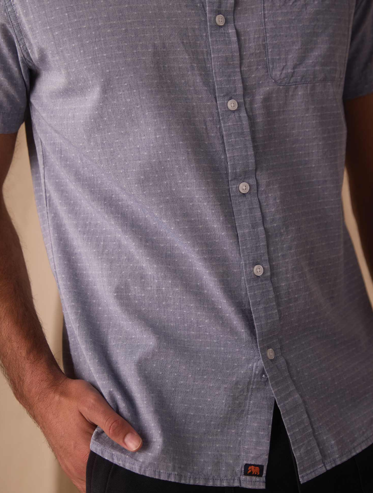 Freshwater Short Sleeve Button Up