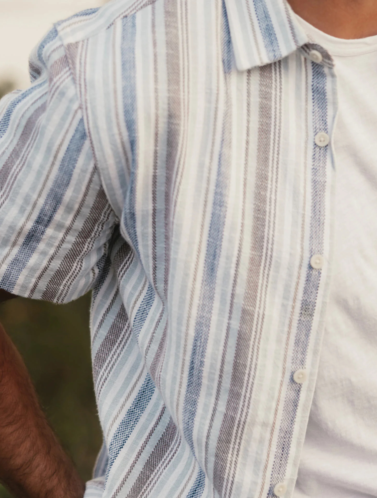 Freshwater Short Sleeve Button Up