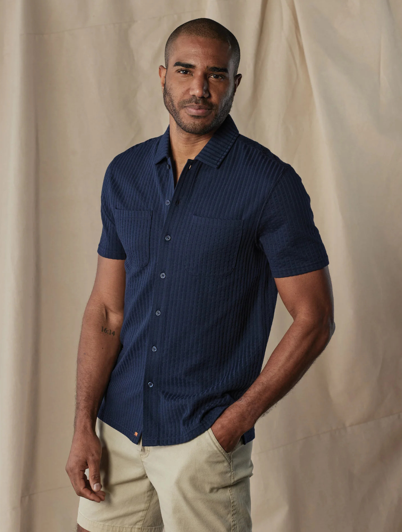 Knit Getaway Button Up Shirt