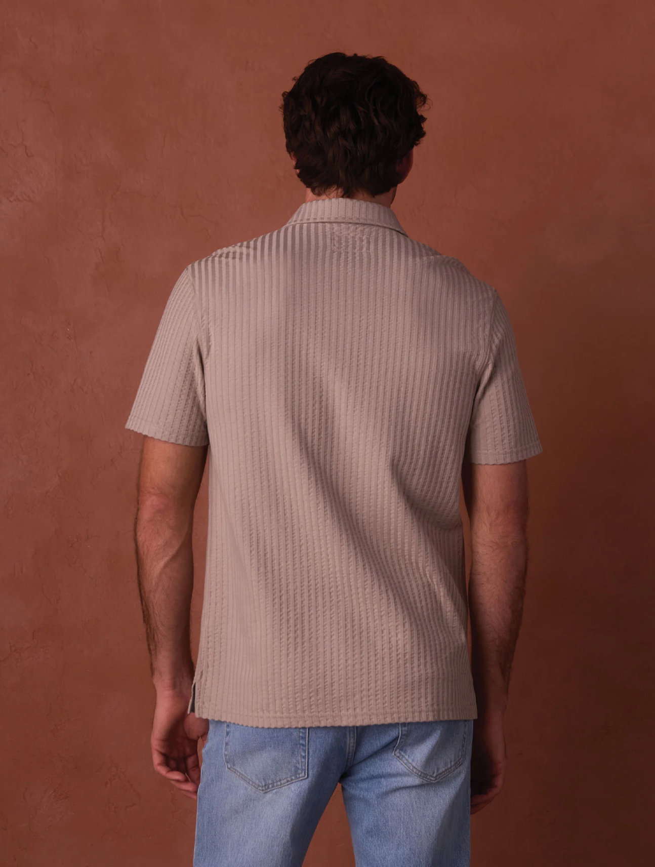Knit Getaway Button Up Shirt