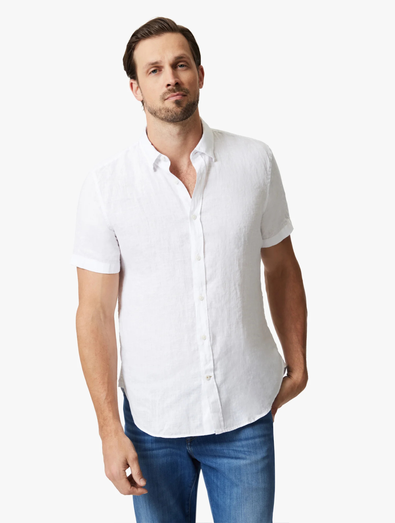 Linen Short Sleeve Shirt
