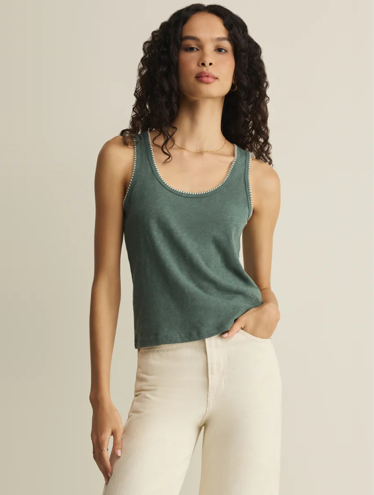 Julian Crochet Tank