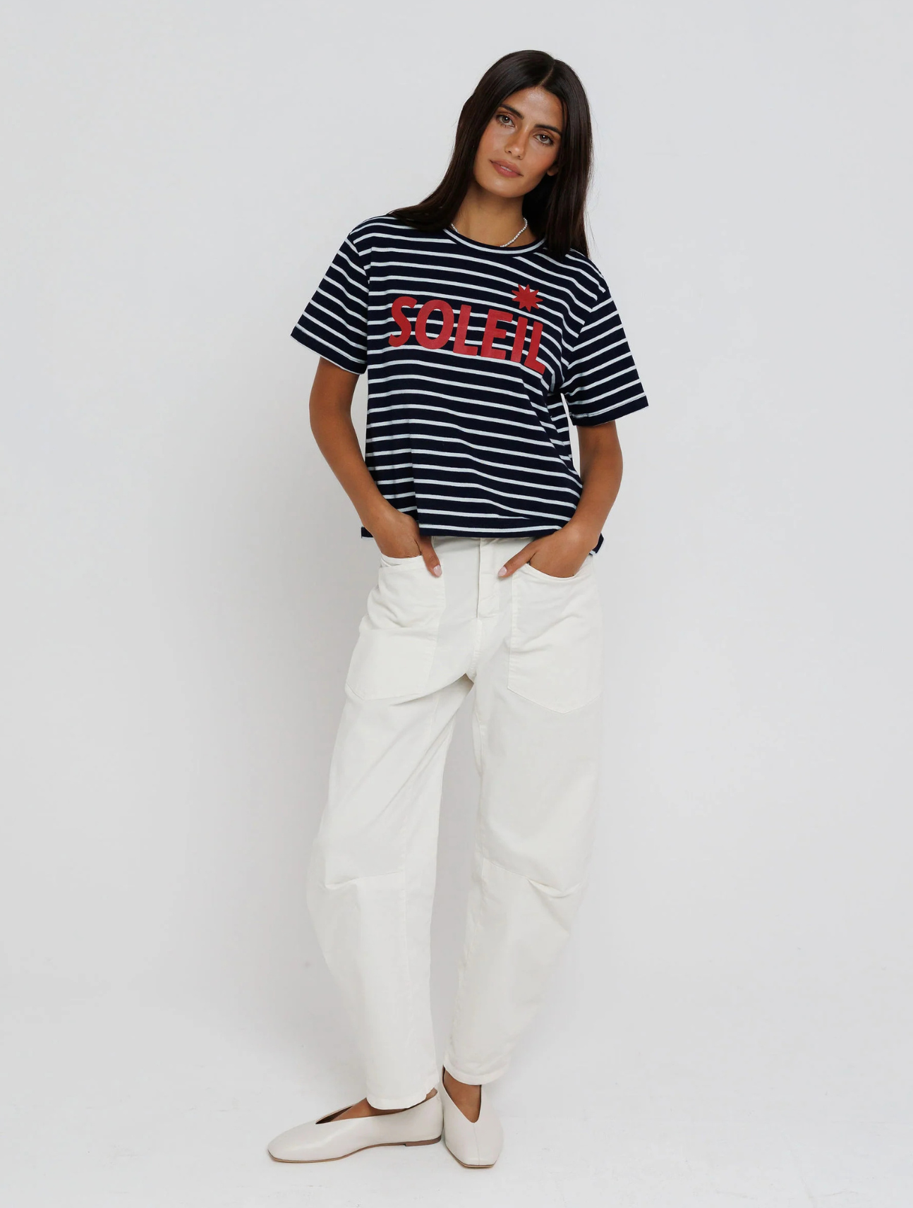 Soleil Stripe Tee