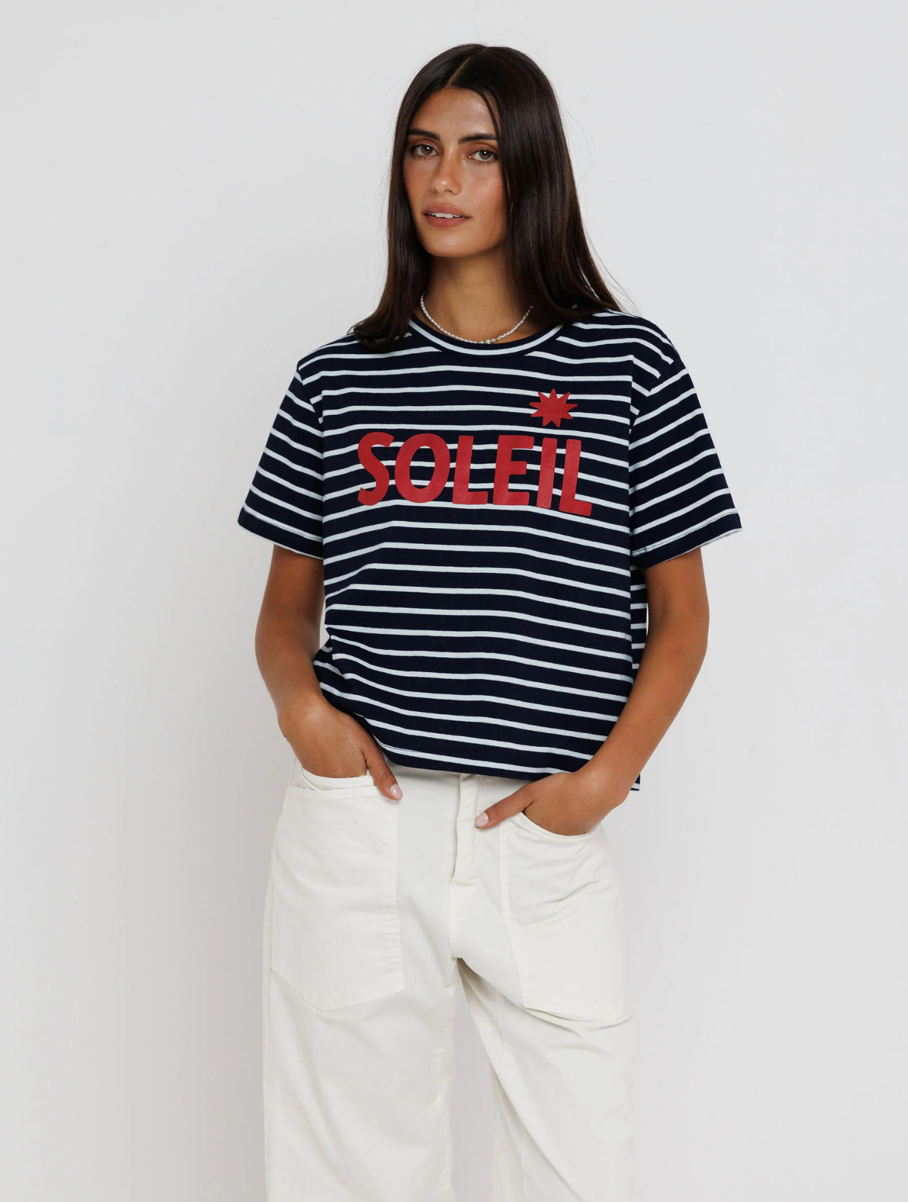Soleil Stripe Tee