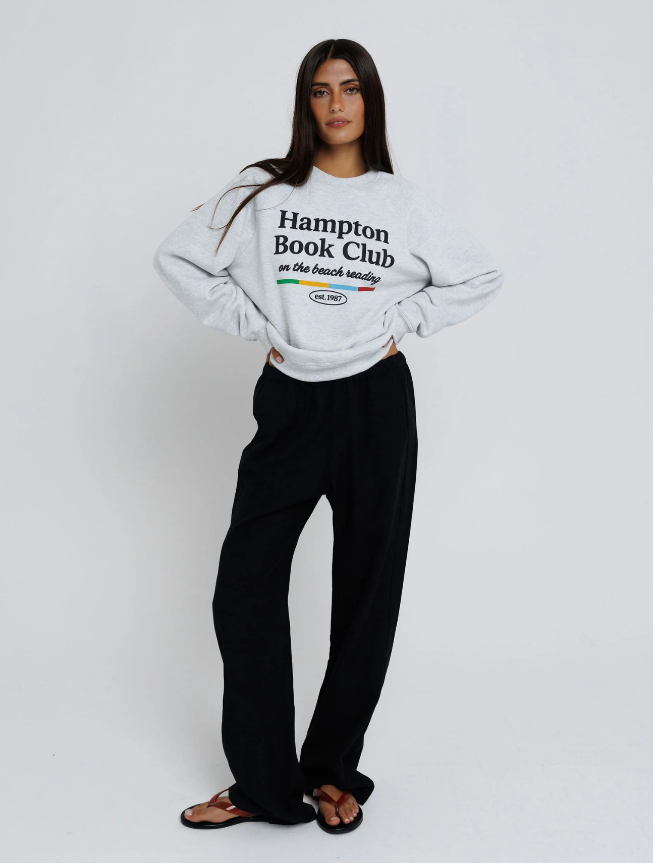 Hampton Book Club Raglan Sweatshirt