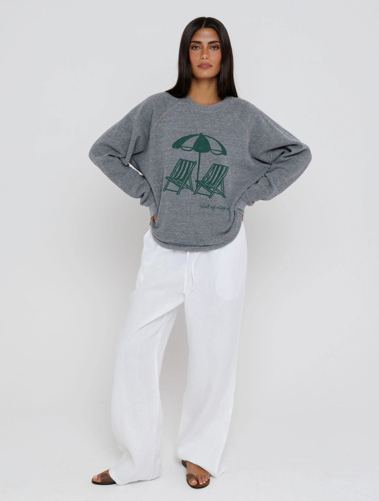 Out Of Office Raglan Sweatshirt