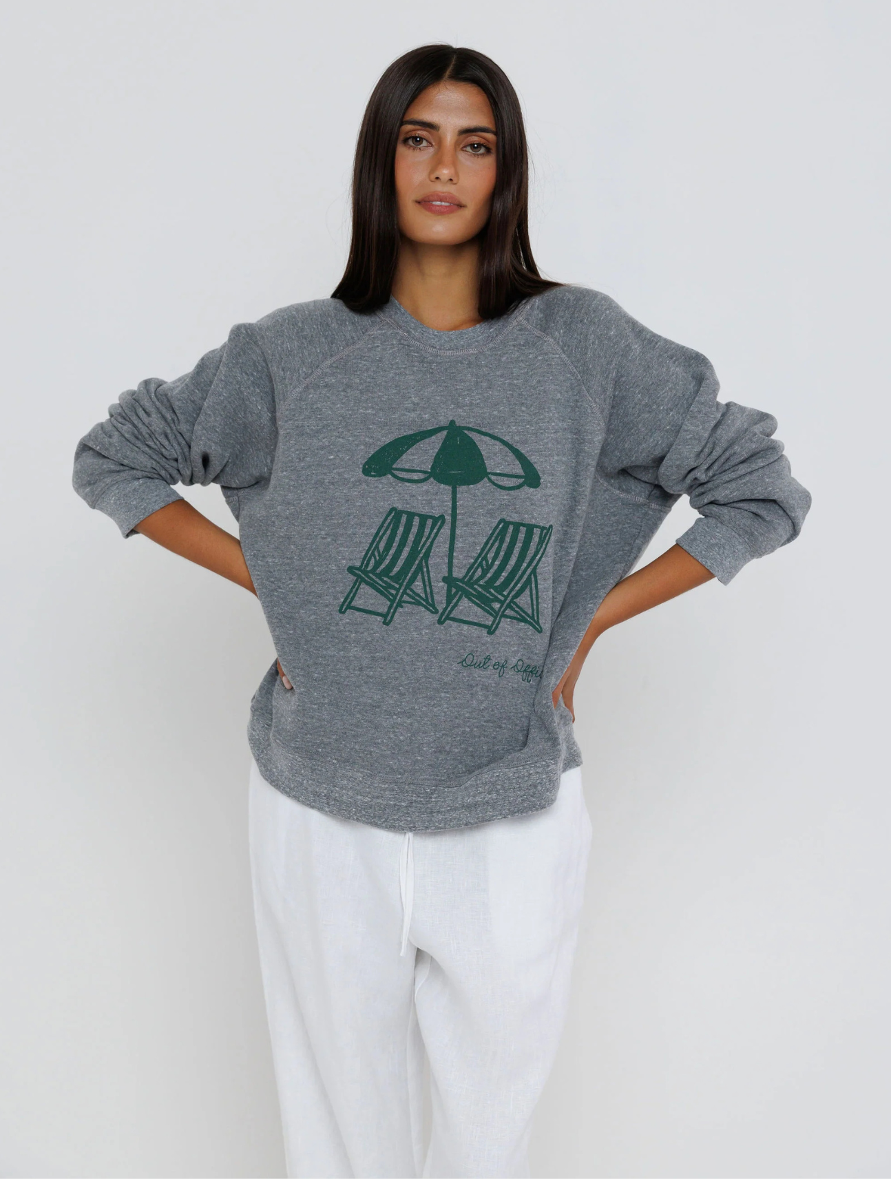 Out Of Office Raglan Sweatshirt