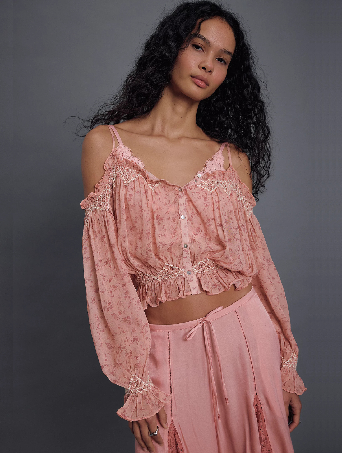 Marlow Smocked Blouse