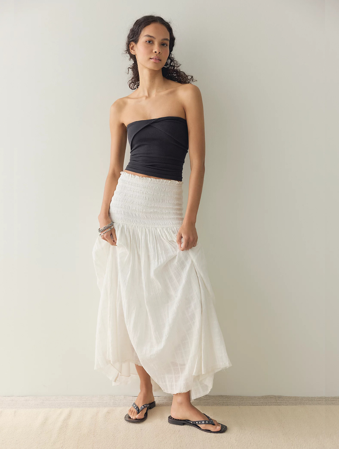 Raven Convertible Maxi Skirt