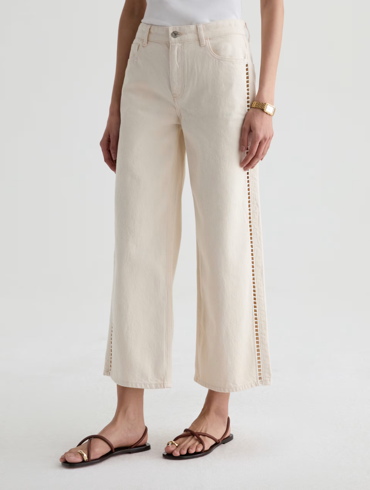 Saige Wide Leg Crop